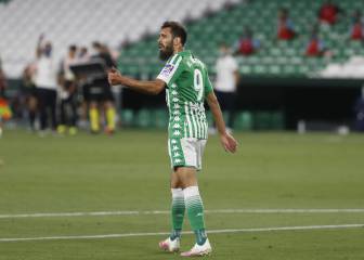 Pellegrini fabrica otro punto
de partida para Borja Iglesias