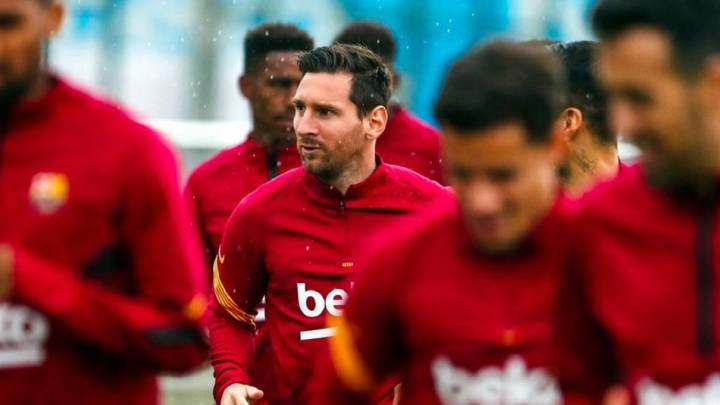 Messi tiene prisa: ya trabaja con el grupo