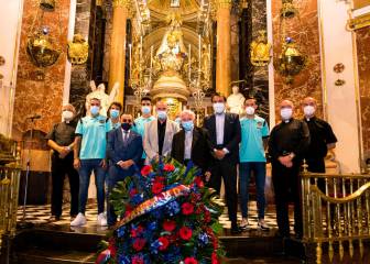 El Levante se encomienda a la Virgen antes del derbi