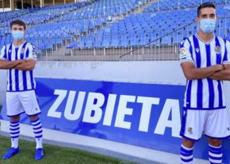 Zubimendi y Roberto López suben al primer equipo