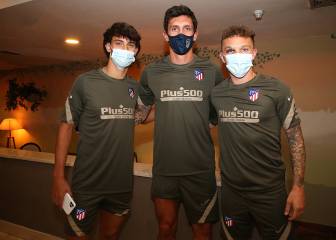 Joao Félix, Trippier y Savic empiezan en el gimnasio