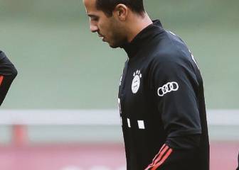 Thiago participa en el primer entrenamiento del Bayern