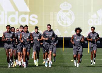 Hazard y Bale, de nuevo en el gimnasio y fuera del grupo