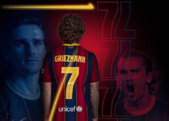 El Barça le da el '7' a Griezmann