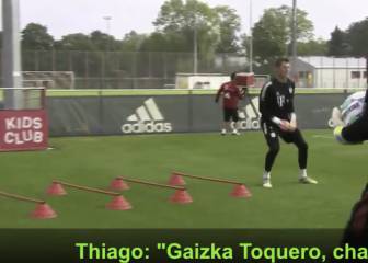 Javi Martínez revela a Thiago el dorsal que le dejaría el Athletic