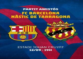 Barcelona - Nàstic: horario, TV y cómo y dónde ver