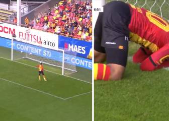 ¡El fallo del siglo! Erró solo ante el arco de manera impresionante