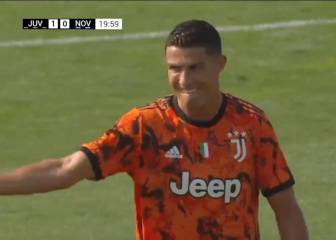 Vive por y para el gol: Cristiano y su maniobra antes de marcar para poder fusilar la portería