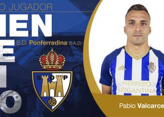 Pablo Valcarce vuelve a la Ponferradina