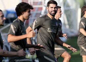 Diego Costa y Arias se reincorporan a los entrenos
