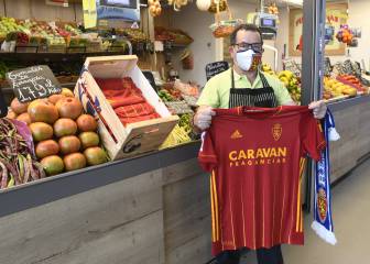 El Zaragoza hace un guiño a los colores de la bandera de Aragón en su segunda equipación