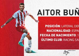Aitor Buñuel, noveno fichaje para el Almería