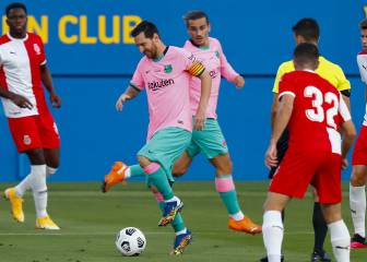 El Barcelona estrenó su nueva equipación rosa