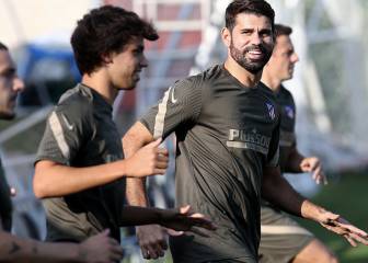 Máxima intensidad para Arias, Trippier, Savic, João Félix y Costa en la sesión de hoy