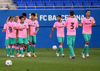 Aprobados y suspensos del Barcelona: Trincao maravilla, Messi resuelve y Griezmann desespera