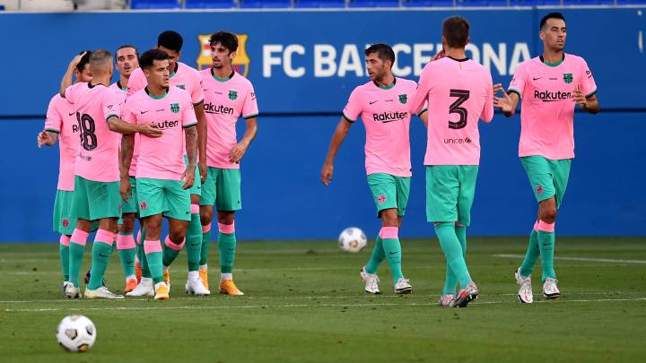1x1 Barcelona: Trincao maravilla, Messi resuelve y Griezmann desespera