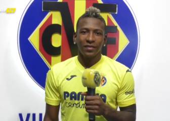 El Villarreal presenta al ecuatoriano Pervis Estupiñán
