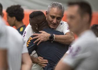 Vinicius y Rodrygo, pendientes de la lista de Brasil