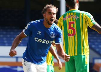 Calvert-Lewin se desata, James se estrena y el Everton es líder