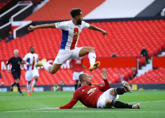 El Crystal Palace sorprende en Old Trafford