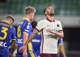 La Roma deja a Dzeko en el banquillo y empata en Verona