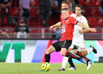 El Rennes duerme líder tras vencer al Mónaco en el descuento