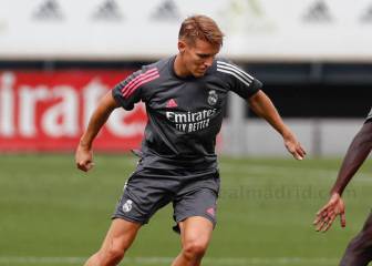 Hazard out but Odegaard makes Zidane's first squad of the season