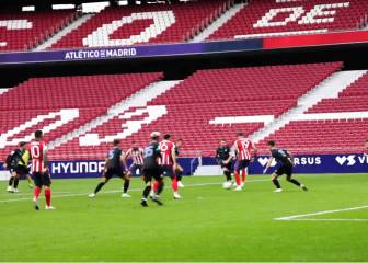 Las imágenes del Atlético - Almería