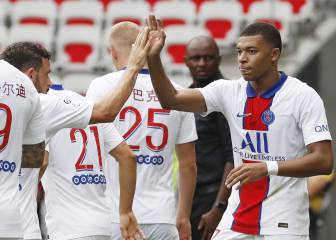 Mbappé lidera la contundente victoria del PSG en Niza
