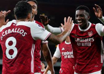 La reconciliación entre Ceballos y Nketiah tras su trifulca