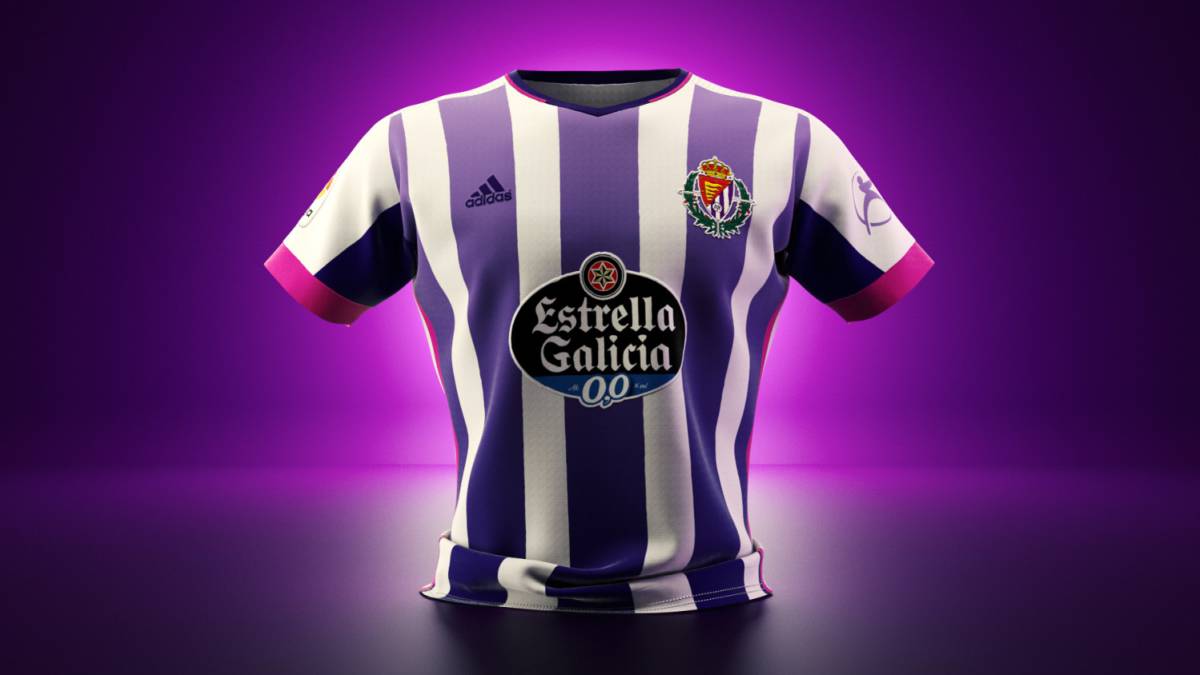 Los aficionados eligen la camiseta del Valladolid como la más bonita de LaLiga