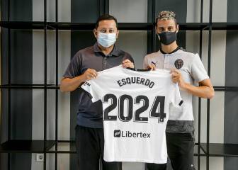 El Valencia renueva a Esquerdo hasta 2024