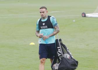 Roger vuelve al grupo y reaparecerá ante Osasuna