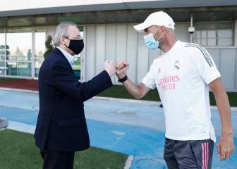 Zidane, pulso con el 'nueve'