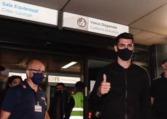 Morata ya está en Turín