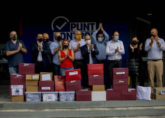 Josep Maria Vallbona, presidente de la Mesa del Voto de Censura