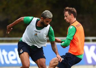 Willian Jose vuelve a ejercitarse en Zubieta