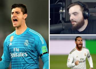 Ibai 'pica' a Courtois con Ramos y este deja un recado: 