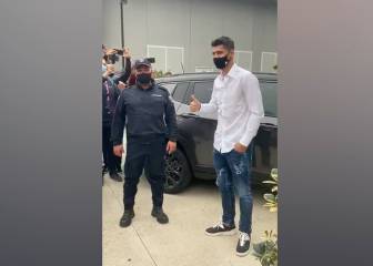 Morata, pasando reconocimiento médico con la Juventus