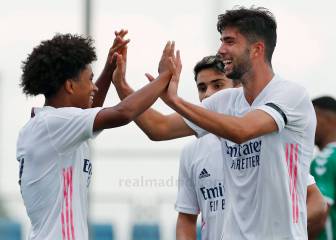 El Castilla arranca con victoria y gol de Theo Zidane