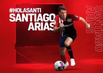 Oficial: Arias, cedido al Bayer Leverkusen
