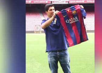 Se va porque le echan y este vídeo de despedida lo dice todo: el adiós de Suárez a los culés