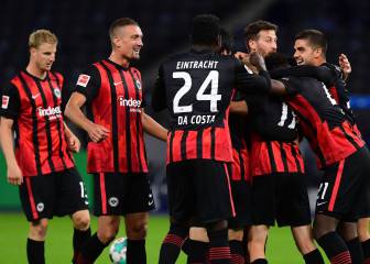 El Eintracht, líder provisional