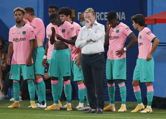 Koeman tiene 24 futbolistas disponibles para el partido ante el Villarreal