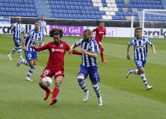 Alavés y Getafe empatan en un choque de más a menos