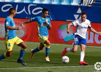 Las Palmas desluce el estreno del Zaragoza a base de golazos
