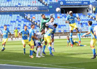 Reparto de puntos en La Romareda