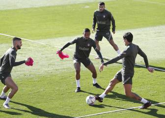El Atlético sigue preparando el partido ante el Granada