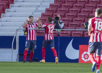 Atlético-Granada: el debut goleador de Luis Suárez