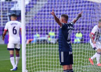 Aspas pasa a la historia celtiña con un empate en Zorrilla